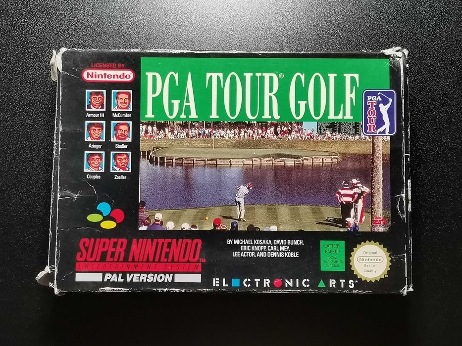 Super Nintendo PGA Tour Golf