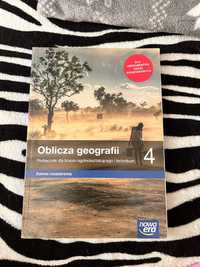 Książka do geografii, oblicza geografii 4