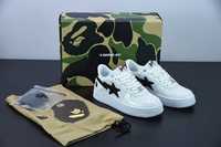 Bapesta White Black