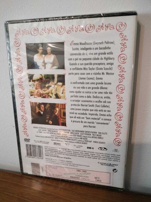 Filme DVD: Ema - Emma (Selado)