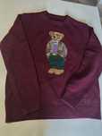 sweter polo ralph lauren miś size M