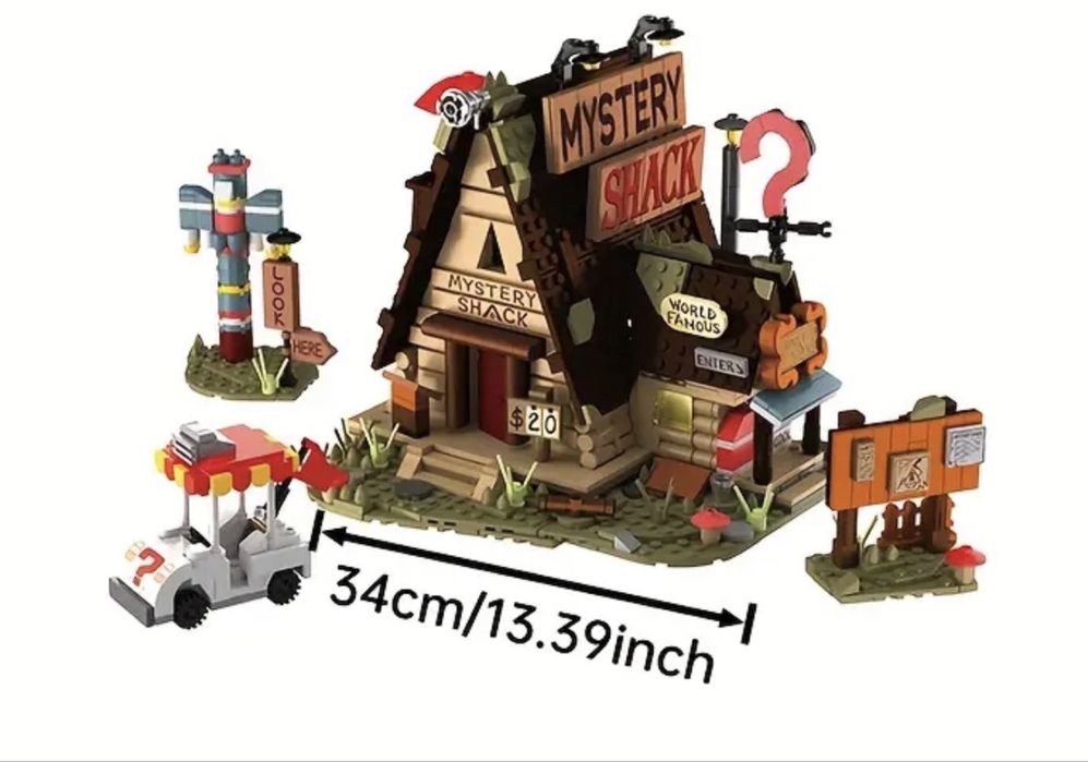 Лего "Хижина Чудес" из Гравити Фолз