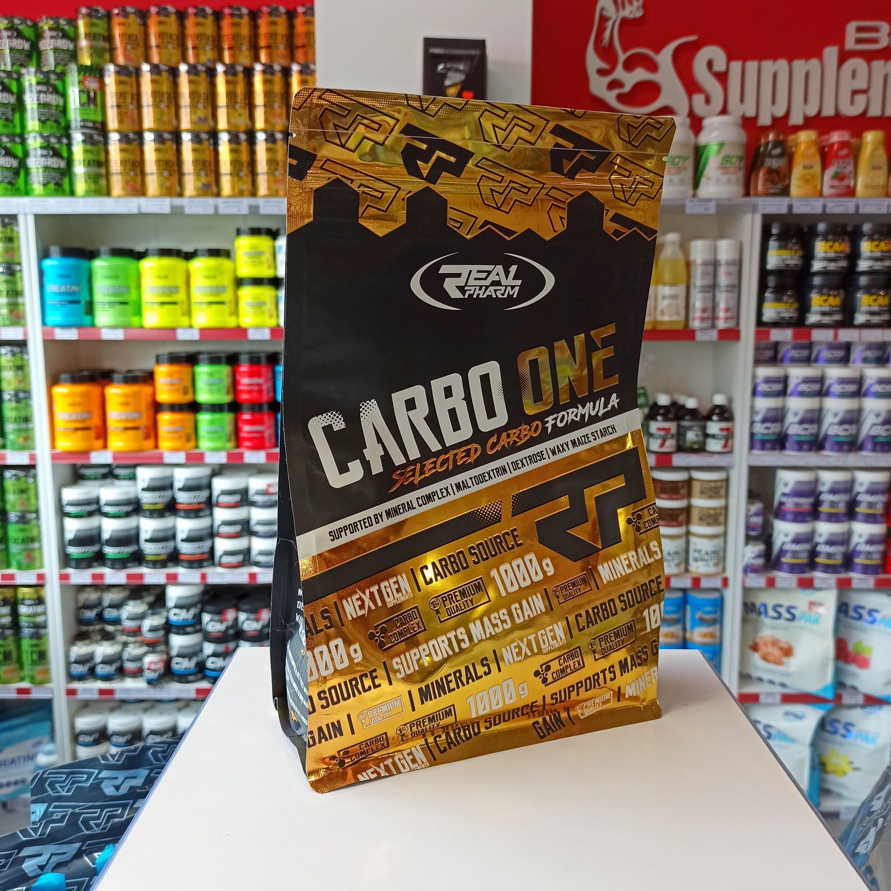 Real Pharm CarboONE 1000g Węglowodany Carbo smak grejpfrut