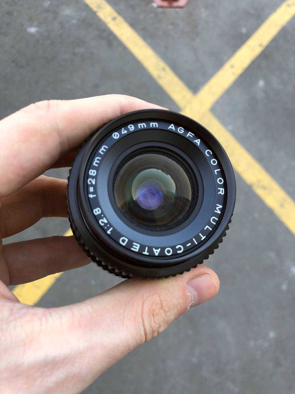 Обєктив Agfa Color Multi Coated 28mm f/2.8