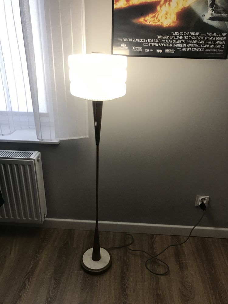 Lampa podłogowa pzm space age prl
