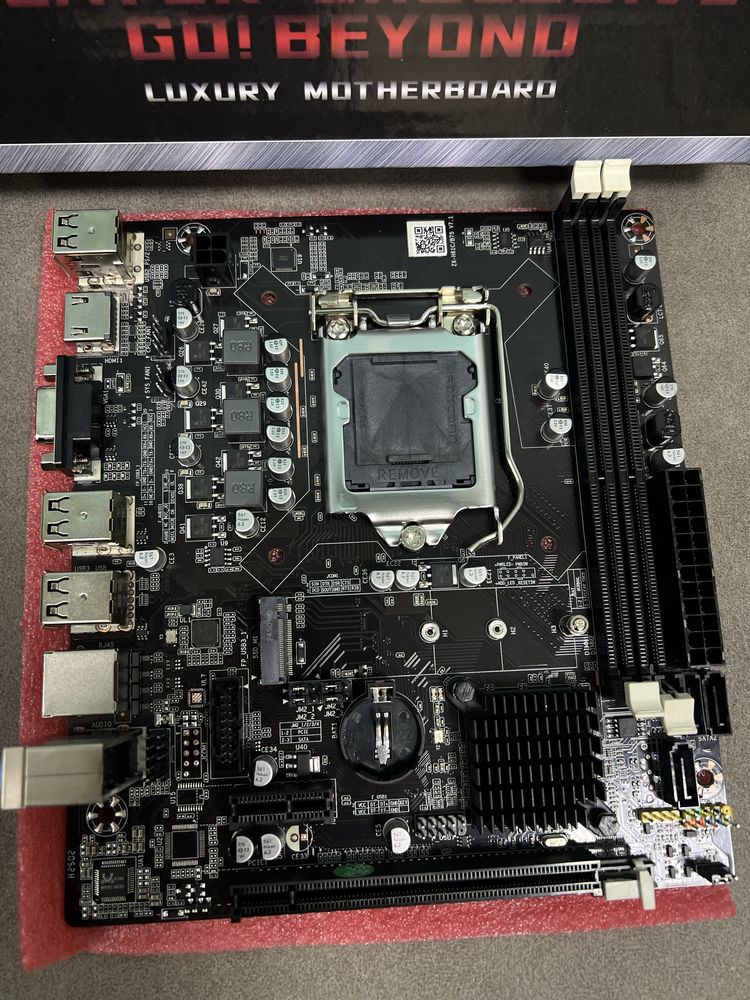 Нова! Материнська плата H61 1155 nvme m2 для процесорів i5 3470 1230