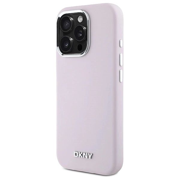 DKNY DKHMP16LSMCHLP iPhone 16 Pro 6.3" różowy/pink hardcase Liquid Sil