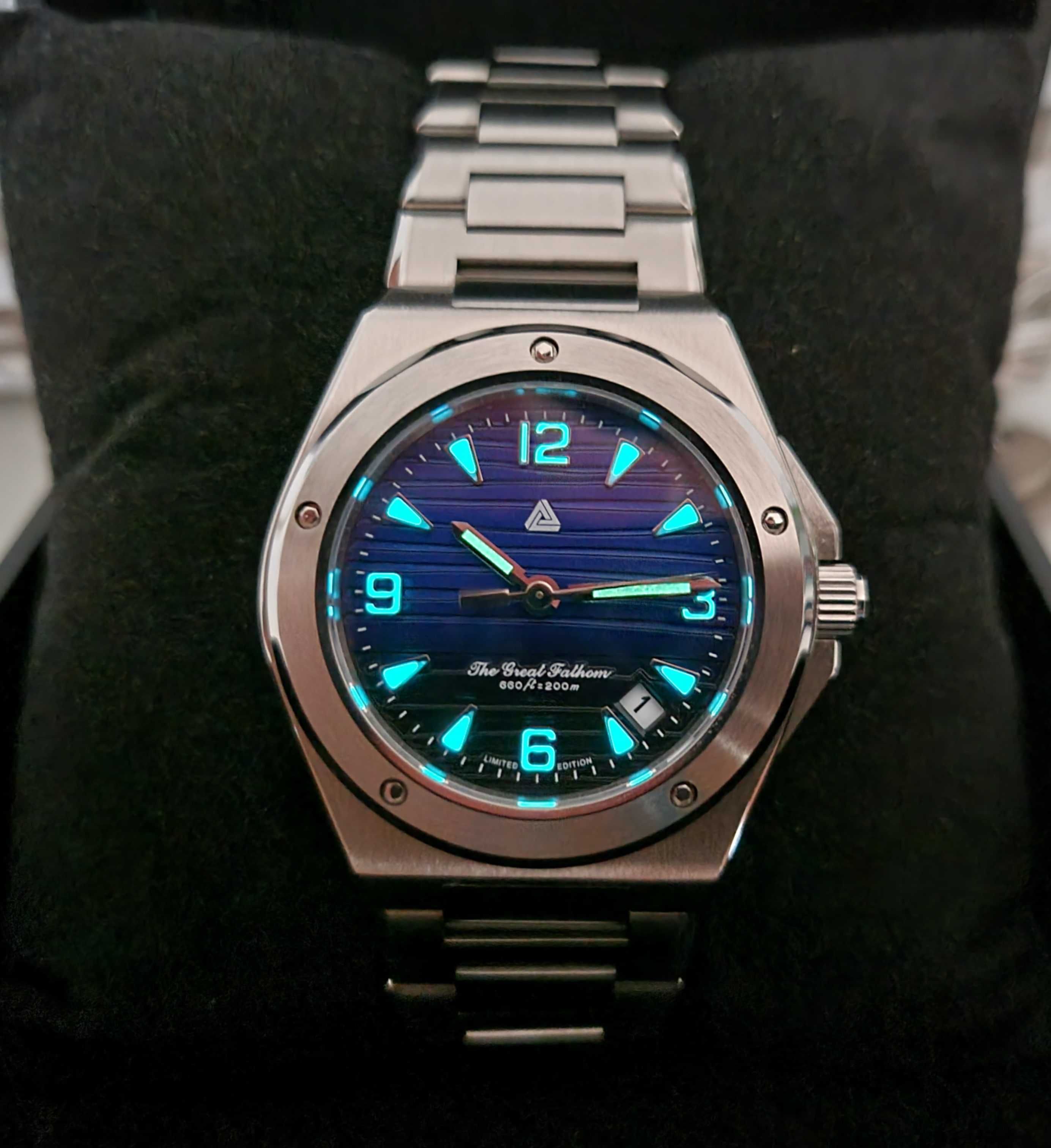 Seiko MOD Ingenieur NH35 Automat Ocean Dial