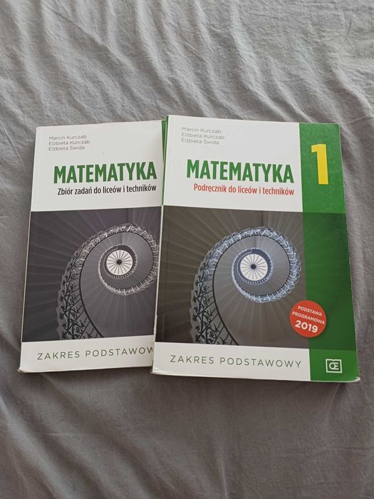 Podręcznik i zbiór zadań matematyka zakres podstawowy