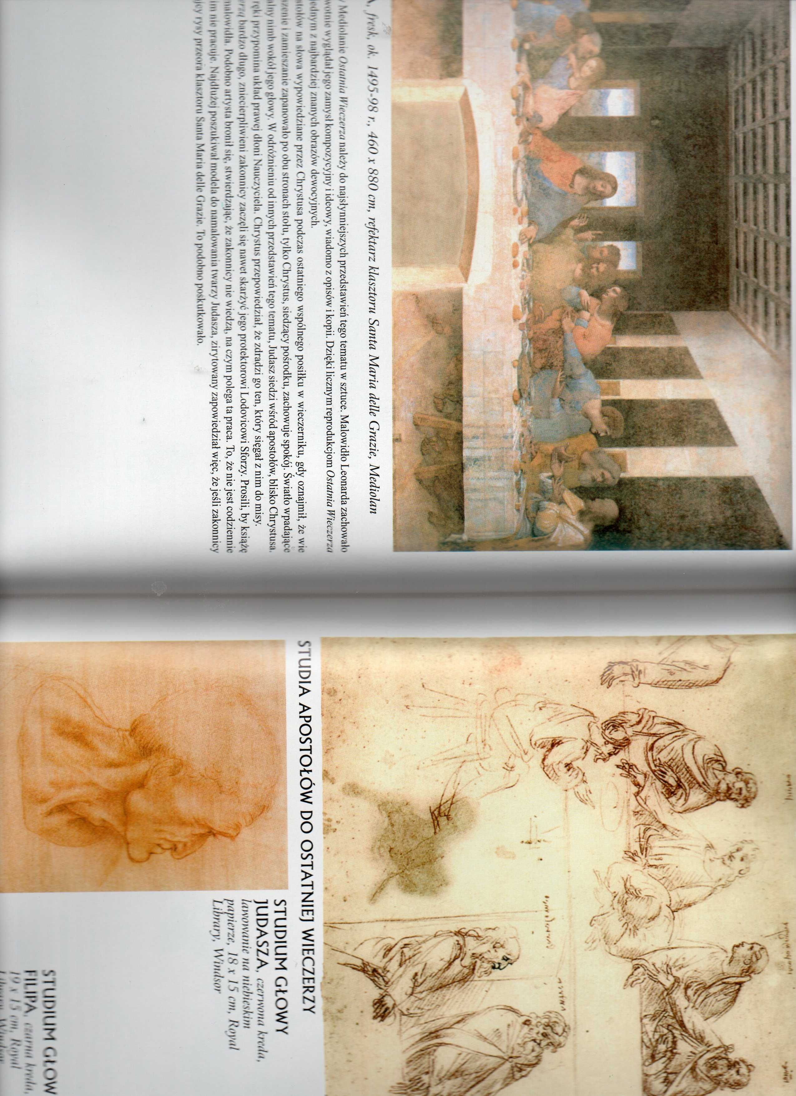 album Leonardo da Vinci Wielka kolekcja słynnych malarzy