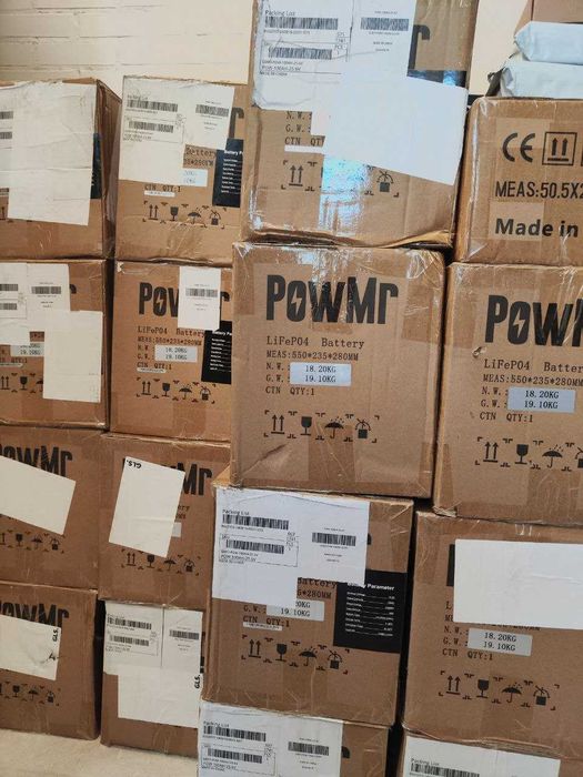 PowMr 24V 25.6V 100Ah 2.56kWh Lifepo4