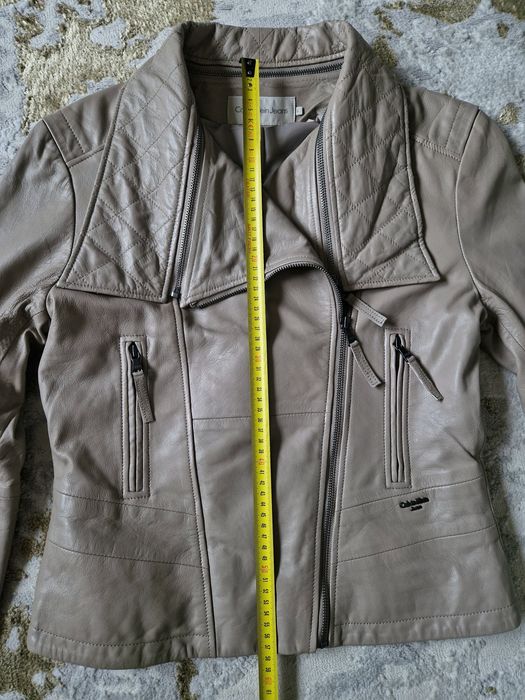 Kurtka ze skóry Calvin Klein M/L