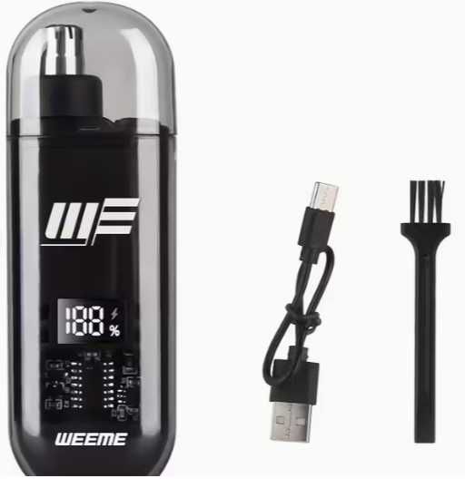 Nowy trymer do nosa / kabel ładujący + czyścik do urządzenia