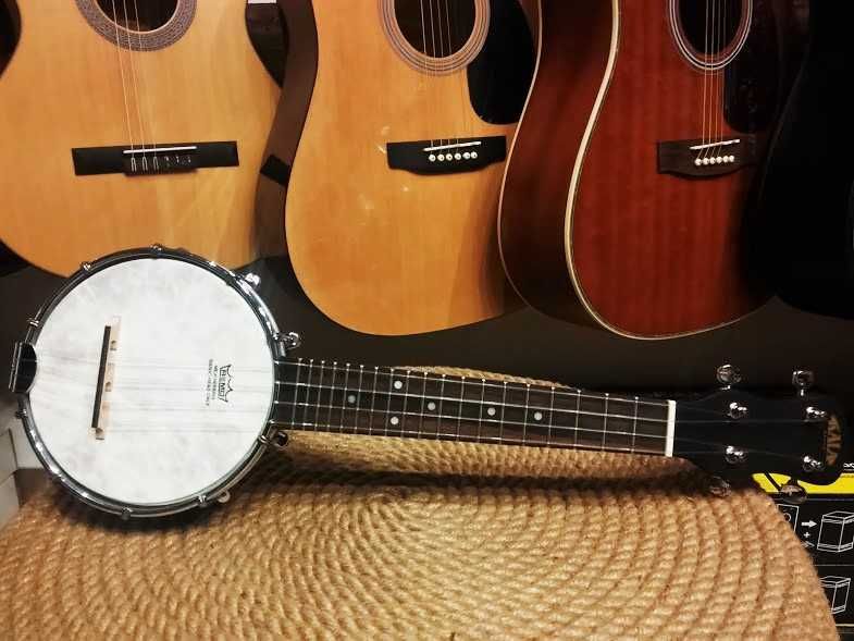 Ukulele Banjolele Kala Ka BNJ-BK-S sopranowe - mix banjo z ukulele