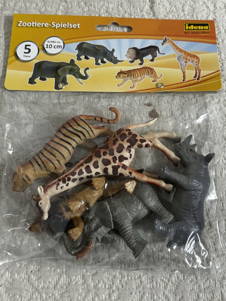 5 Figuras animais Zoológico Idena Novo