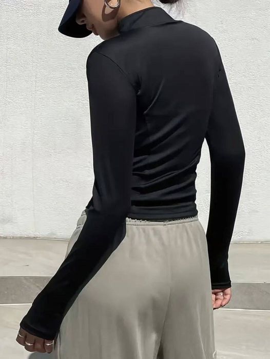 Женский топ кофта лонг боді кофточка лонгслив zara el milas рашгард