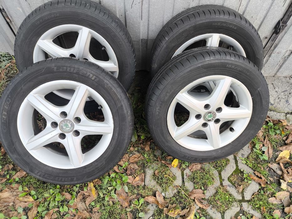 Felgi z oponami 14  skoda volkswagen