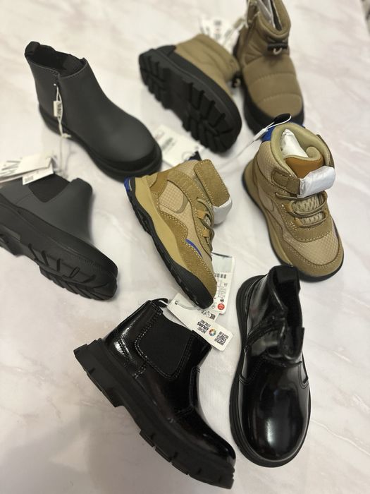 Детские ботинки ZARA 24 размер
