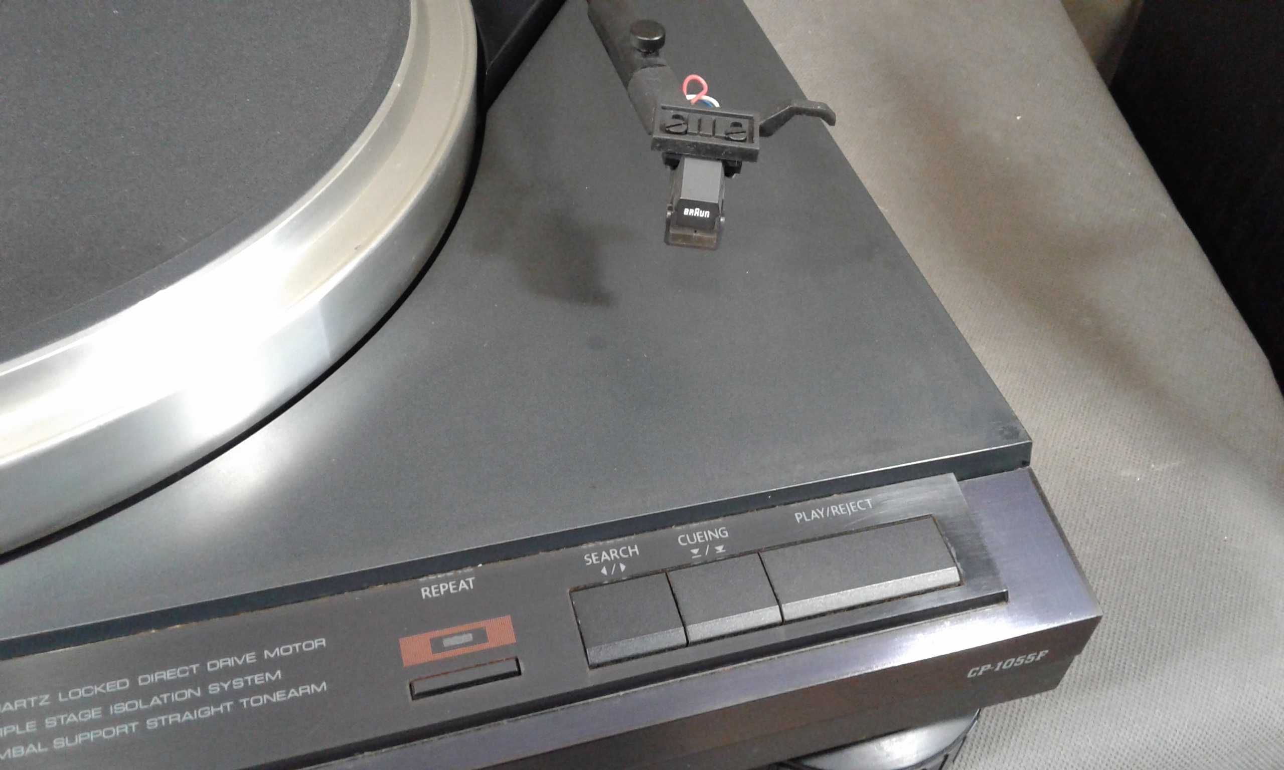 ONKYO CP-1055F,gramofon direct drive,wkładka BRAUN