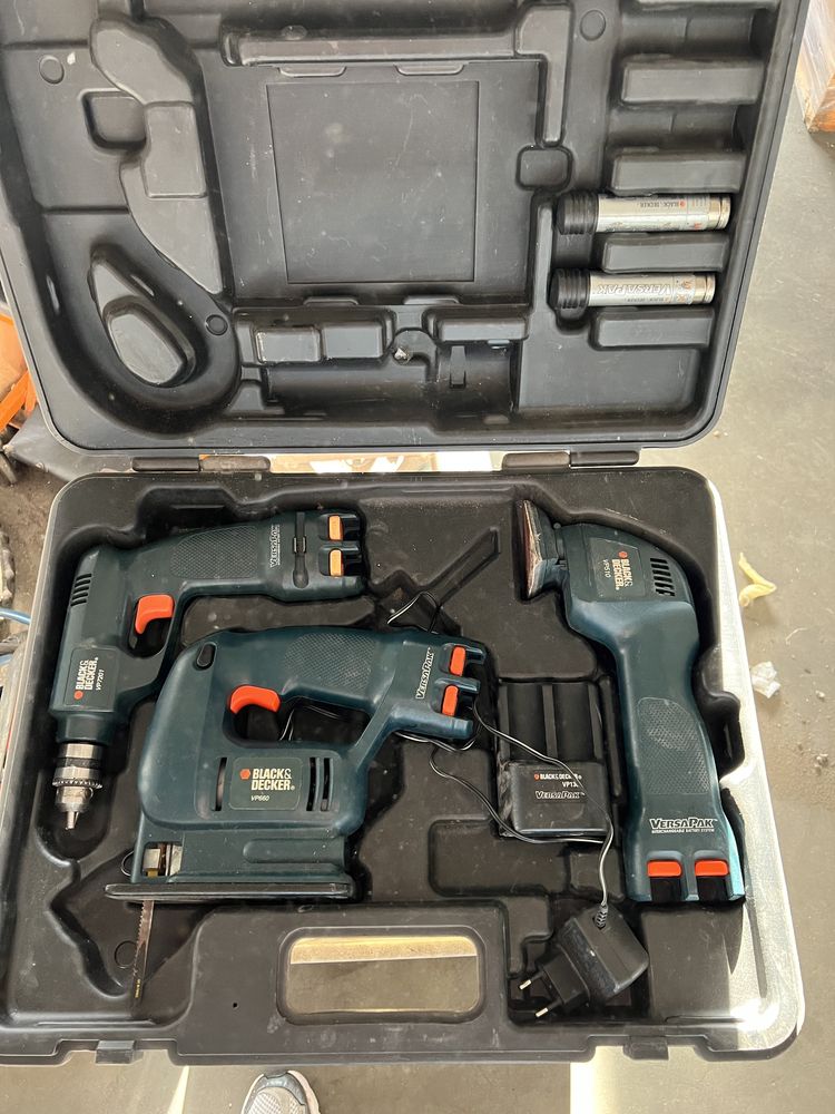 Zestaw Black &  Decker Verspack  zestaw