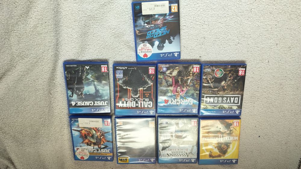 Jogos PS4 10€ cada
