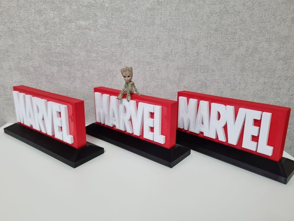 Табличка- логотип Марвел/ Marvel/.Для Фанатів та Шанувальників теми!!!
