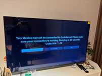 55 inch Hisense VIDAA Smart T.V