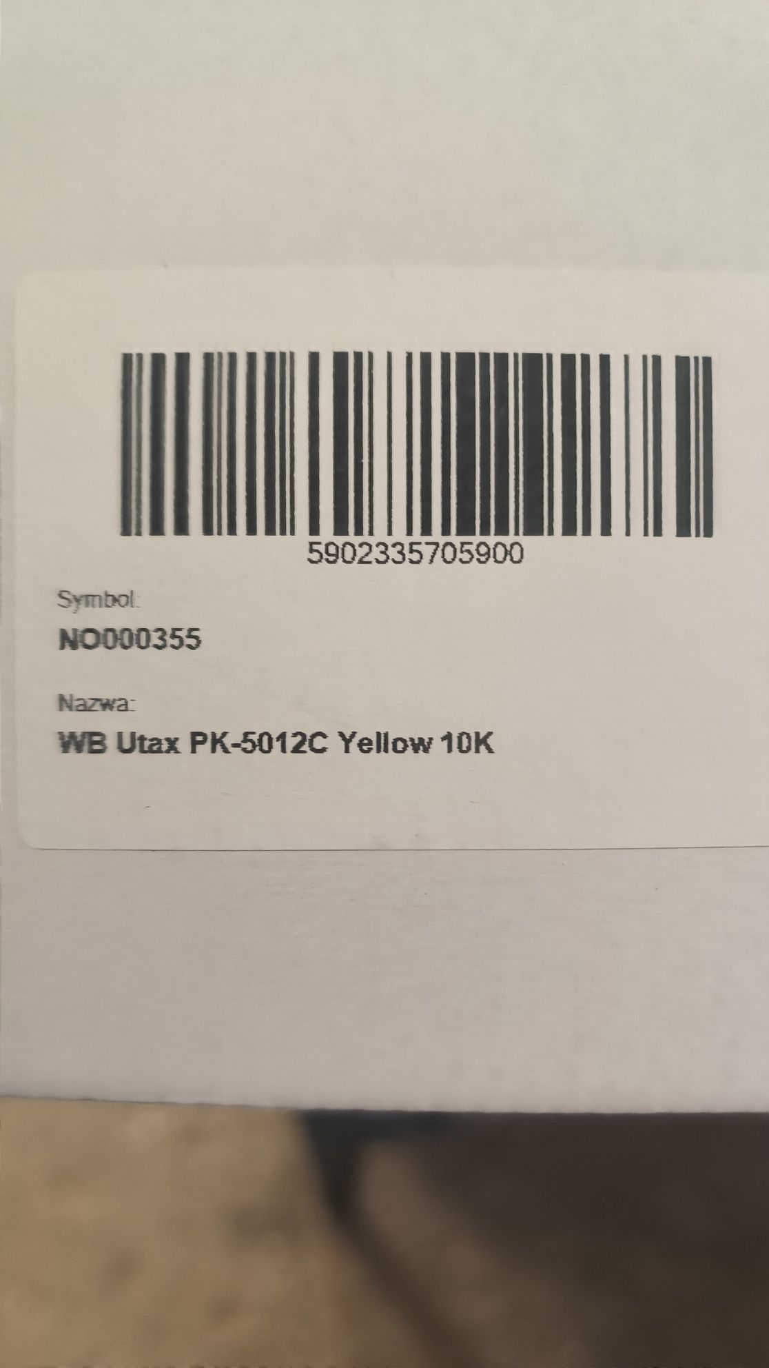 Toner Kyocera TK-570Y FSC5400 wysoko pojemny