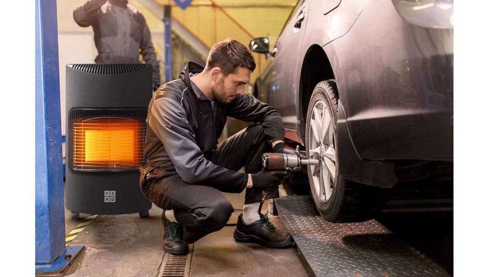 Обігрівач газовий 4,2 кВт FIXO обогреватель для дома и работы