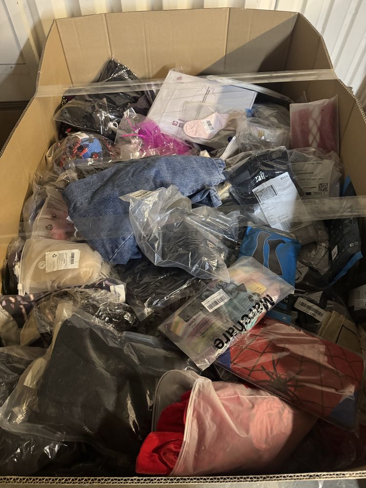 Paleta box Amazon MiX ciuchy tekstylia ubrania inne bardzo duży wybór