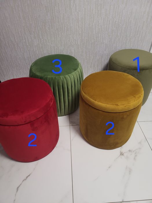 Нові, якісні пуфи в наявності та під замовлення