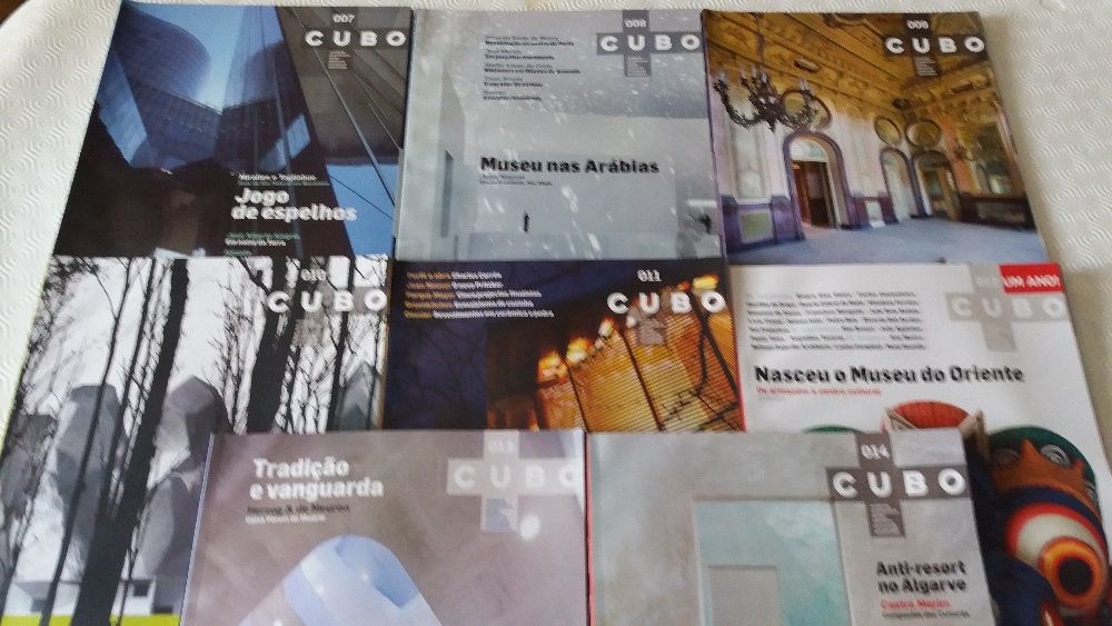 Livros arquitetura - CUBO 14 volumes