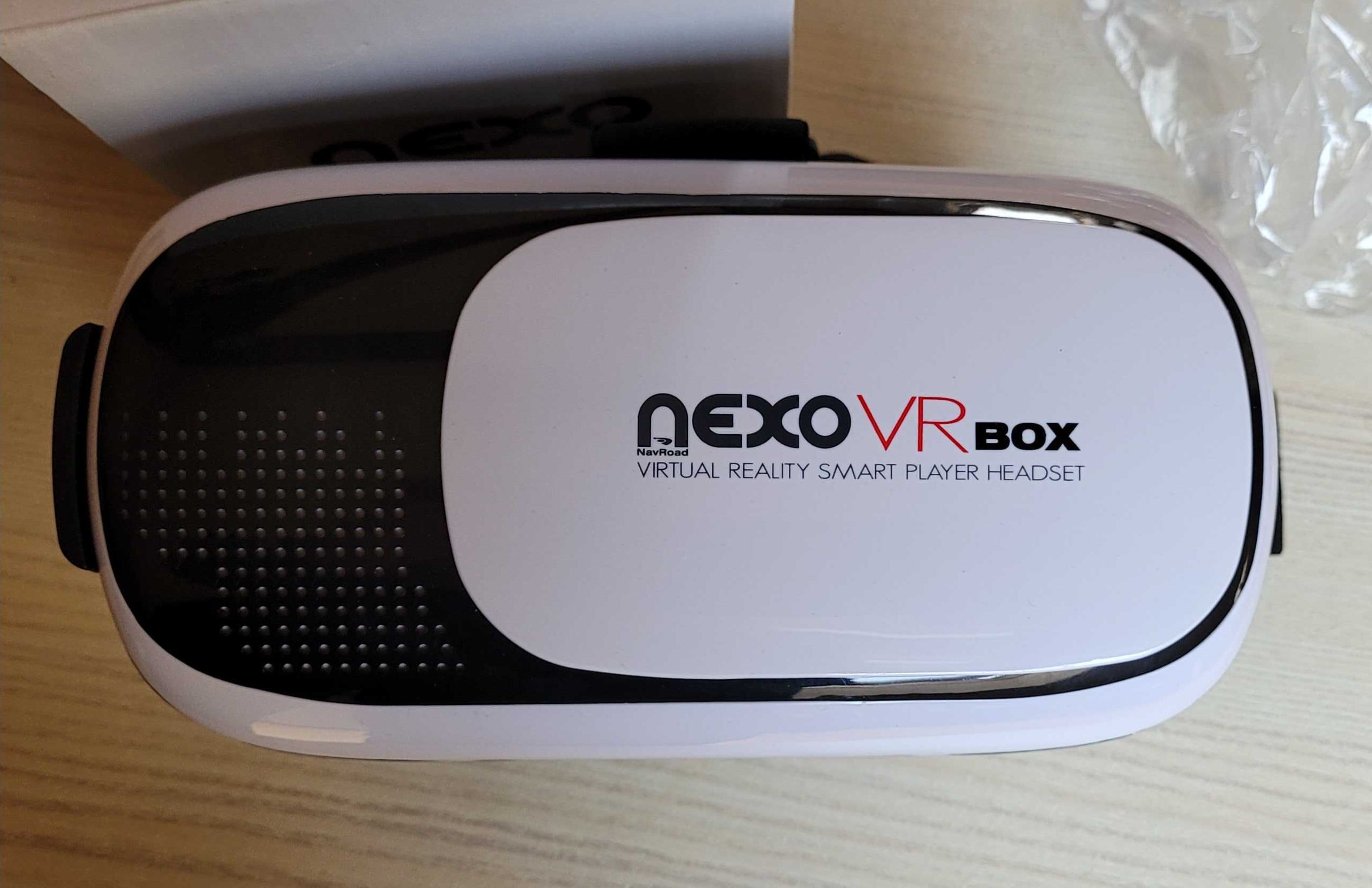 Okulary 3D Nexo VR Box do smartfonów o przekątnej ekranu 4-5,5