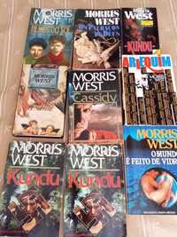 Morris West, muitos livros do autor, preço por livro.