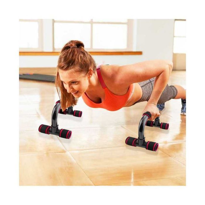 UCHWYTY DO POMPEK Podpórki PUSH UP 2szt. TRENING w domu. Stabilne
