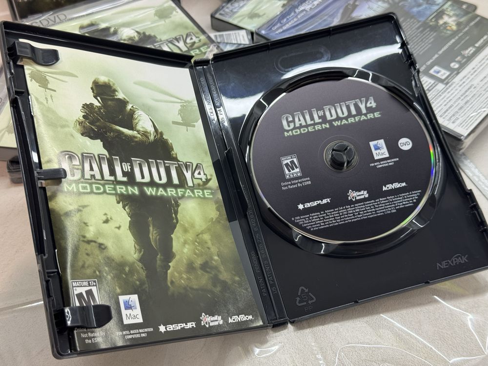 Запаковані Call of Duty 4 Modern Warfare 2007 В КОЛЕКЦІЮ