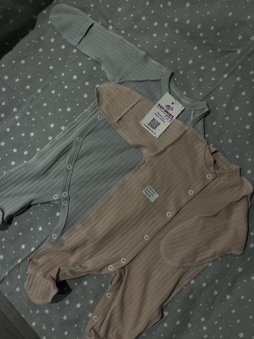 Нові комбінезон чоловічок в рубчик 56 і 62 розмір