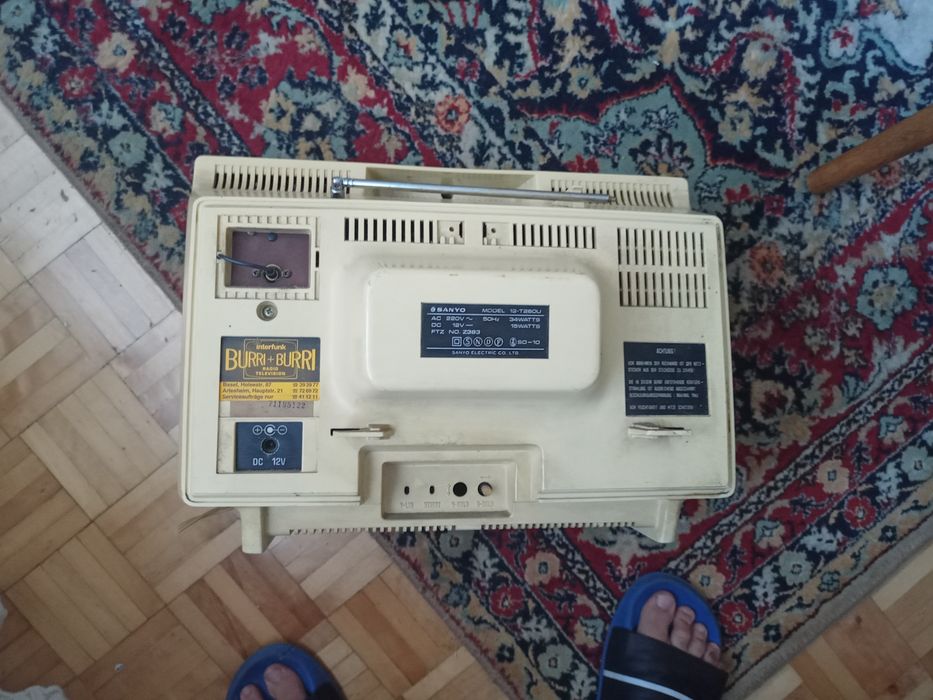 Telewizor Sanyo 12-T260U Zabytek Klasyk Wawa