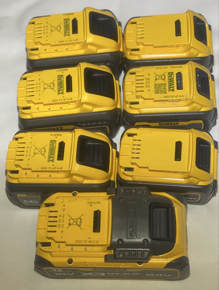 Akumulatory / Baterie Dewalt Flexvolt 9/12/18ah