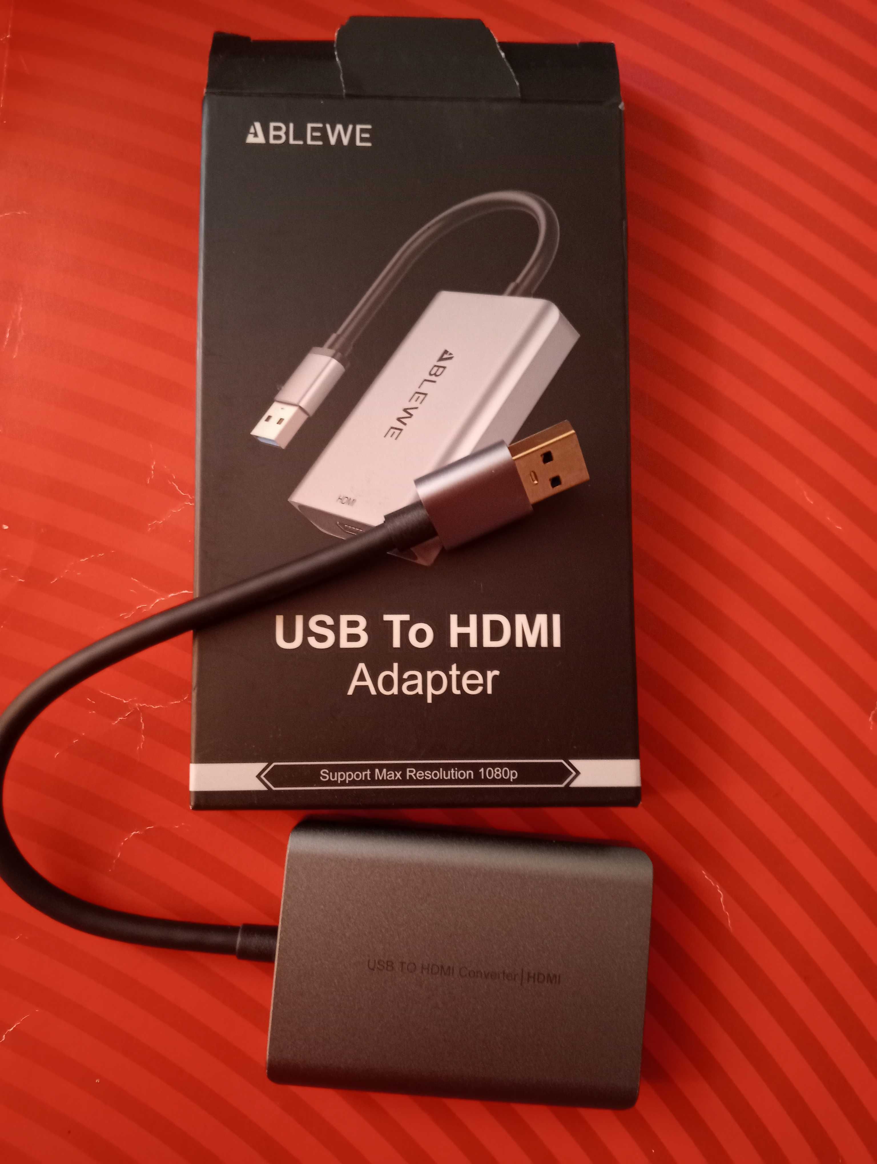 Adapter USB na HDMI Ablewe,
