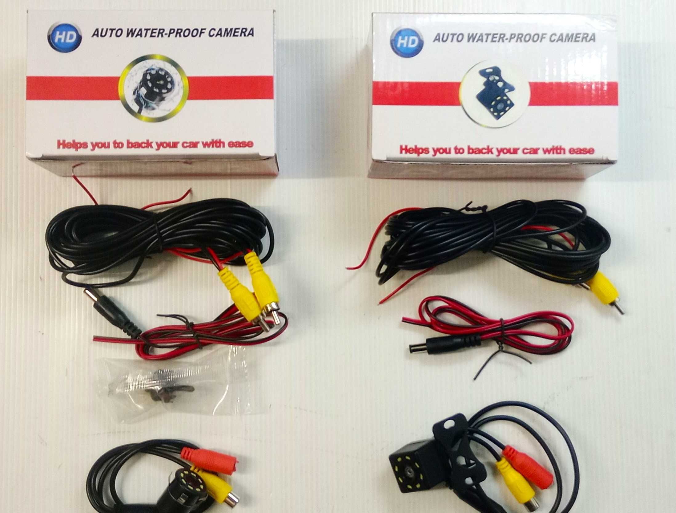 Mini câmara marcha atrás automóvel modelo Cubo ou de Embutir