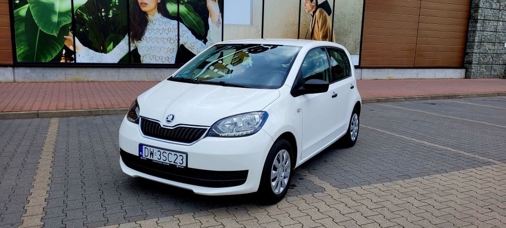 Skoda Citigo 2017 r tylko 69 tys przebiegu