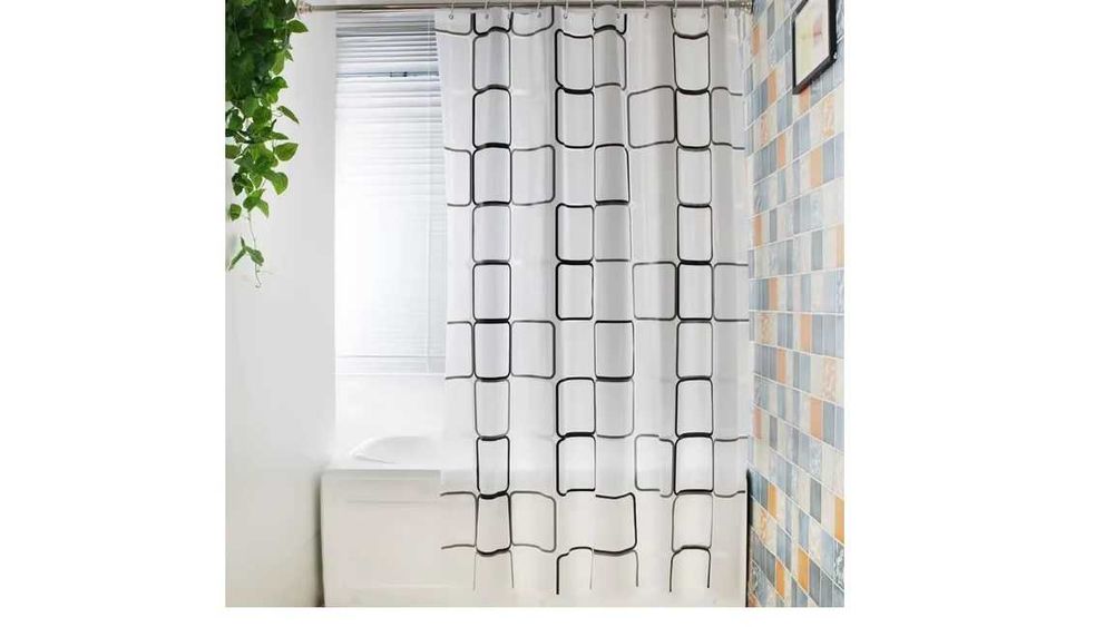 zasłona prysznicowa kratka 180x180 cm/ Nowa