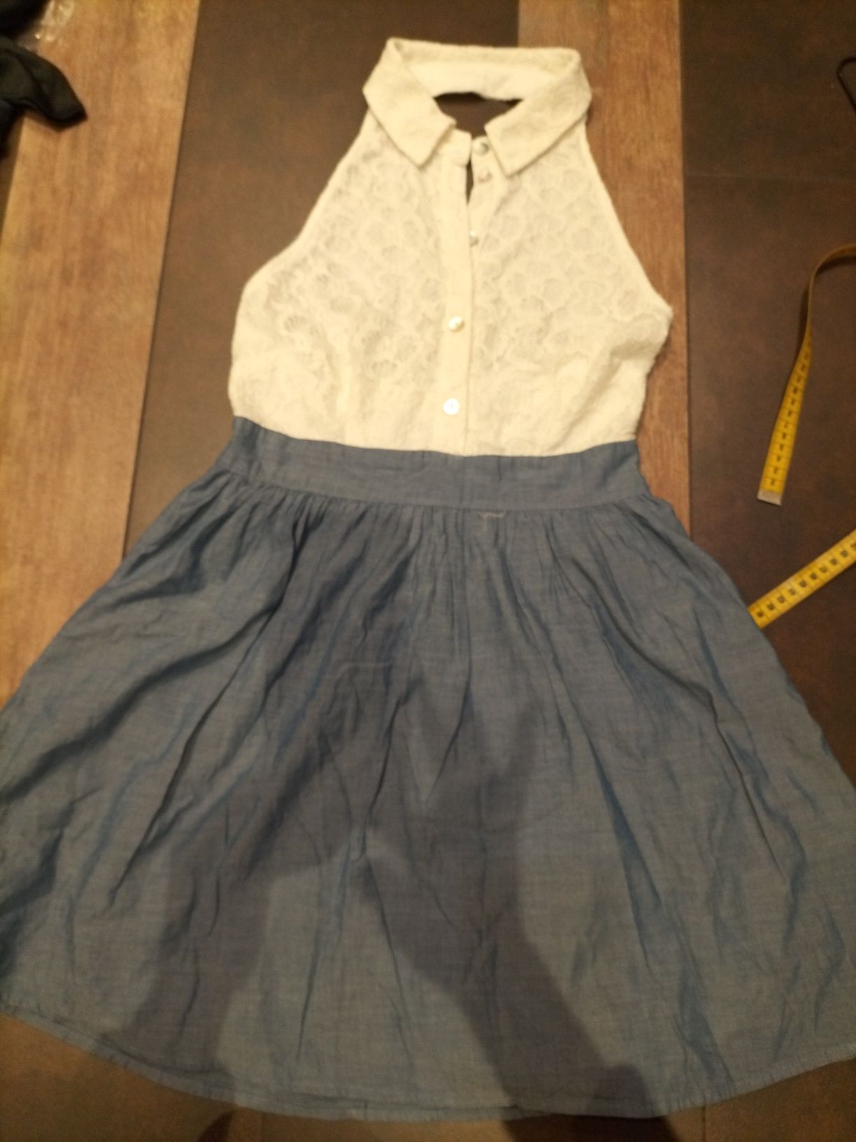 Sukienka, jeans, koronka. Rozm S