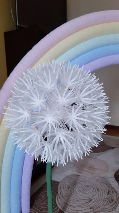 Квіти на свято Квіти ручної роботи Цветы из фоамирана Декор