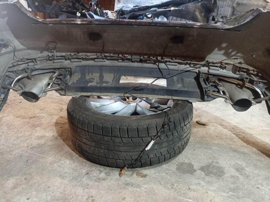 Задний бампер Skoda Octavia A7 RS