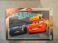 Puzzle Zygzak McQueen Storm Cruz Auta Cars 112 elementów dla dzieci 6+
