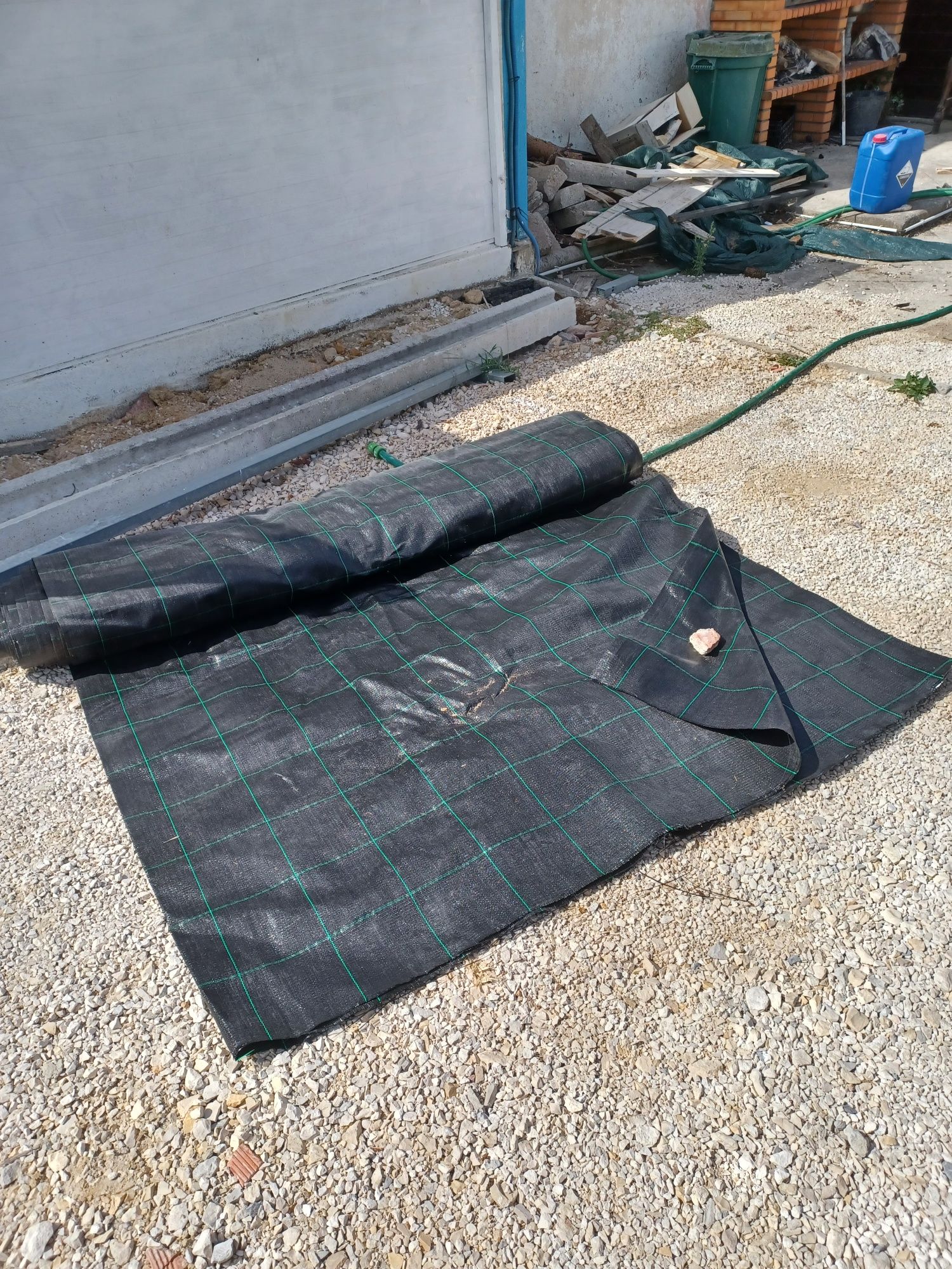 Tela ocultação anti ervas,  para proteção e corta vento 50m X 3.20m