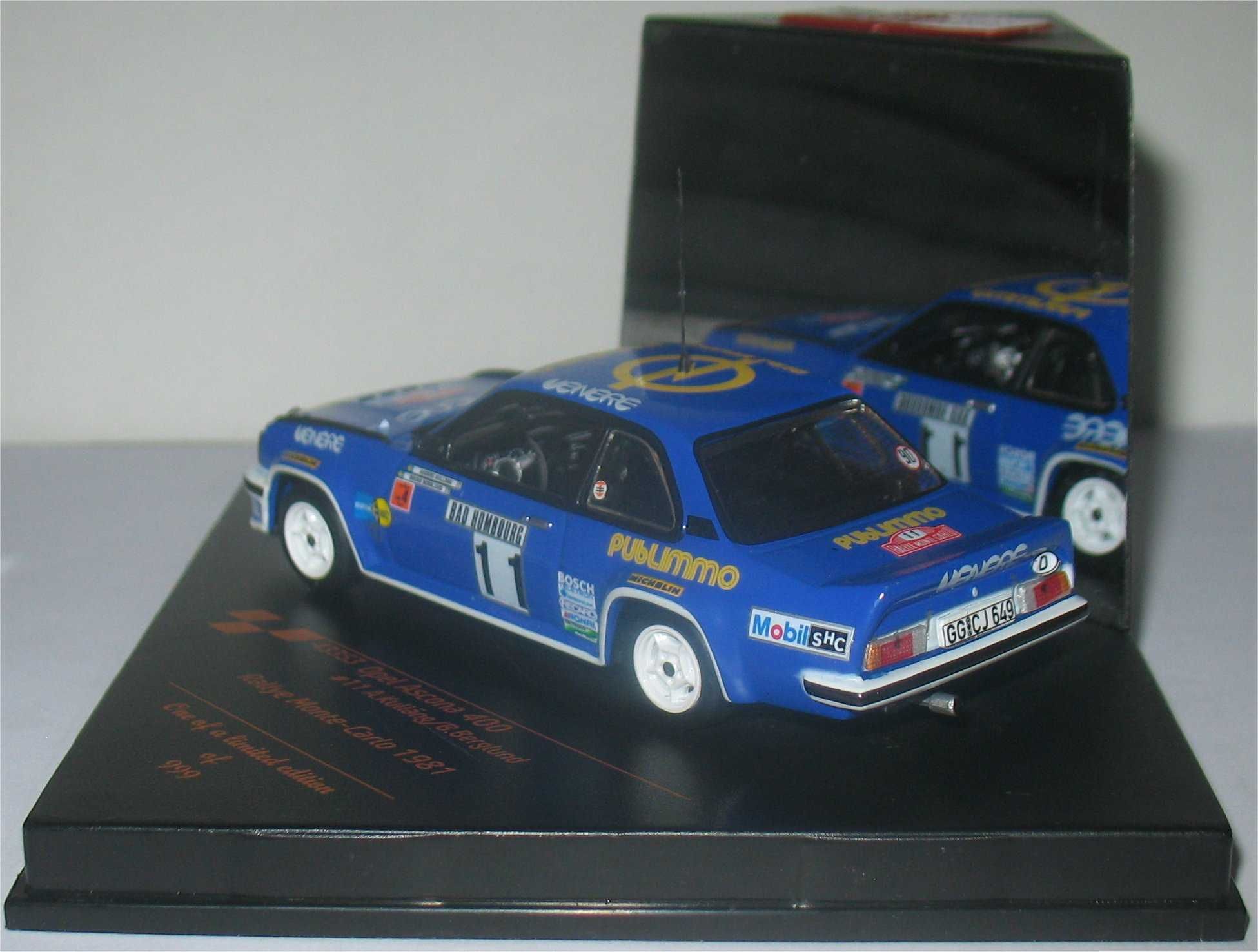 Opel Ascona 400 - 4º Rally de Monte Carlo 1981 - Anders Kulläng