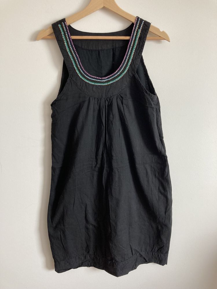 Vestido preto de verao